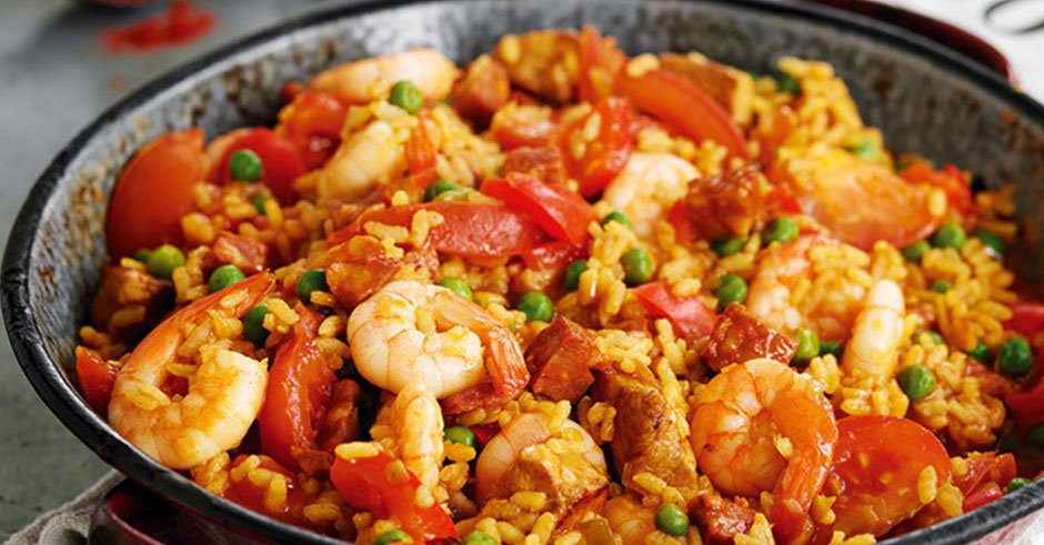 Paella در تور بارسلونا